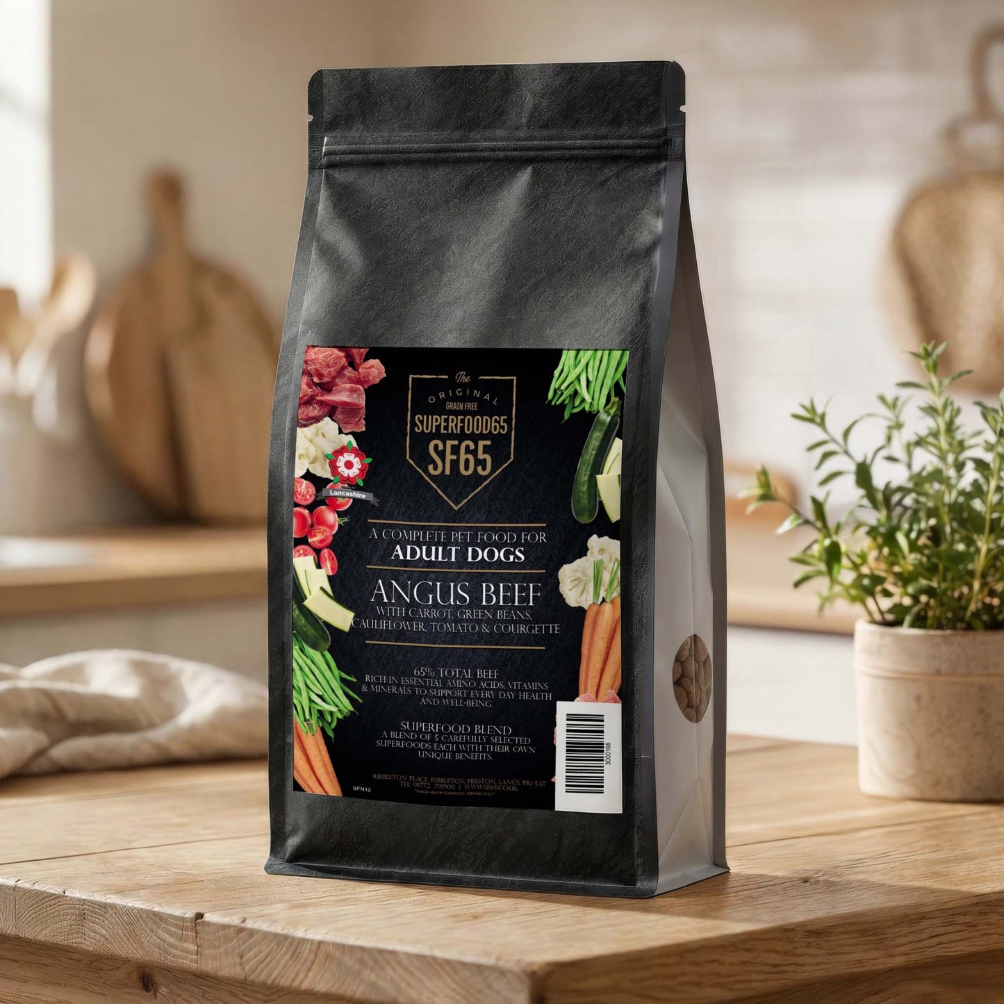 SF65 Superfood 65 Adult Angus Beef 2kg