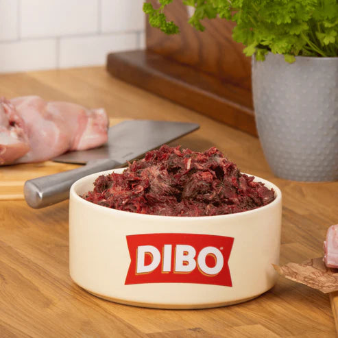 The Dogs Butcher Purely Wild Gutted Rabbit Mince in Fur 1Kg
