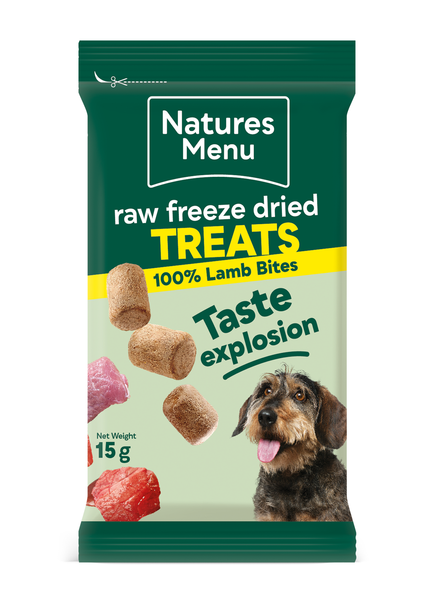 Natures Menu Freeze Dried Bites Lamb 15g