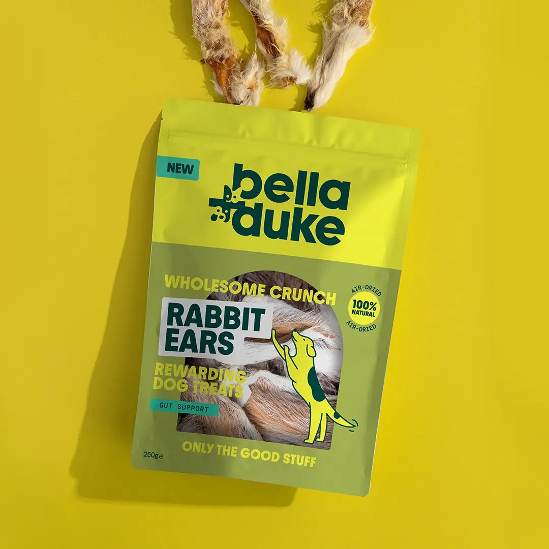Bella & Duke Treats Wholesome Rabbit Ears 250g