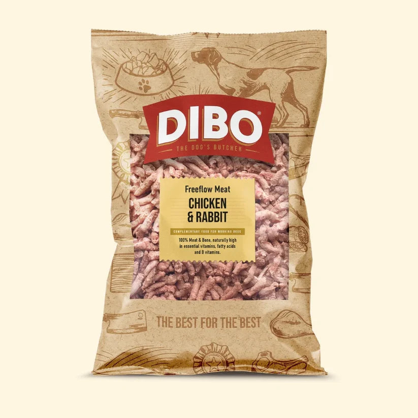 DIBO Chicken & Rabbit Freeflow 1kg