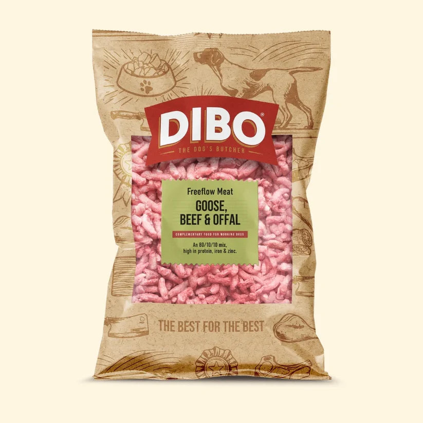 Dibo Goose, Beef & Offal Freeflow 1kg