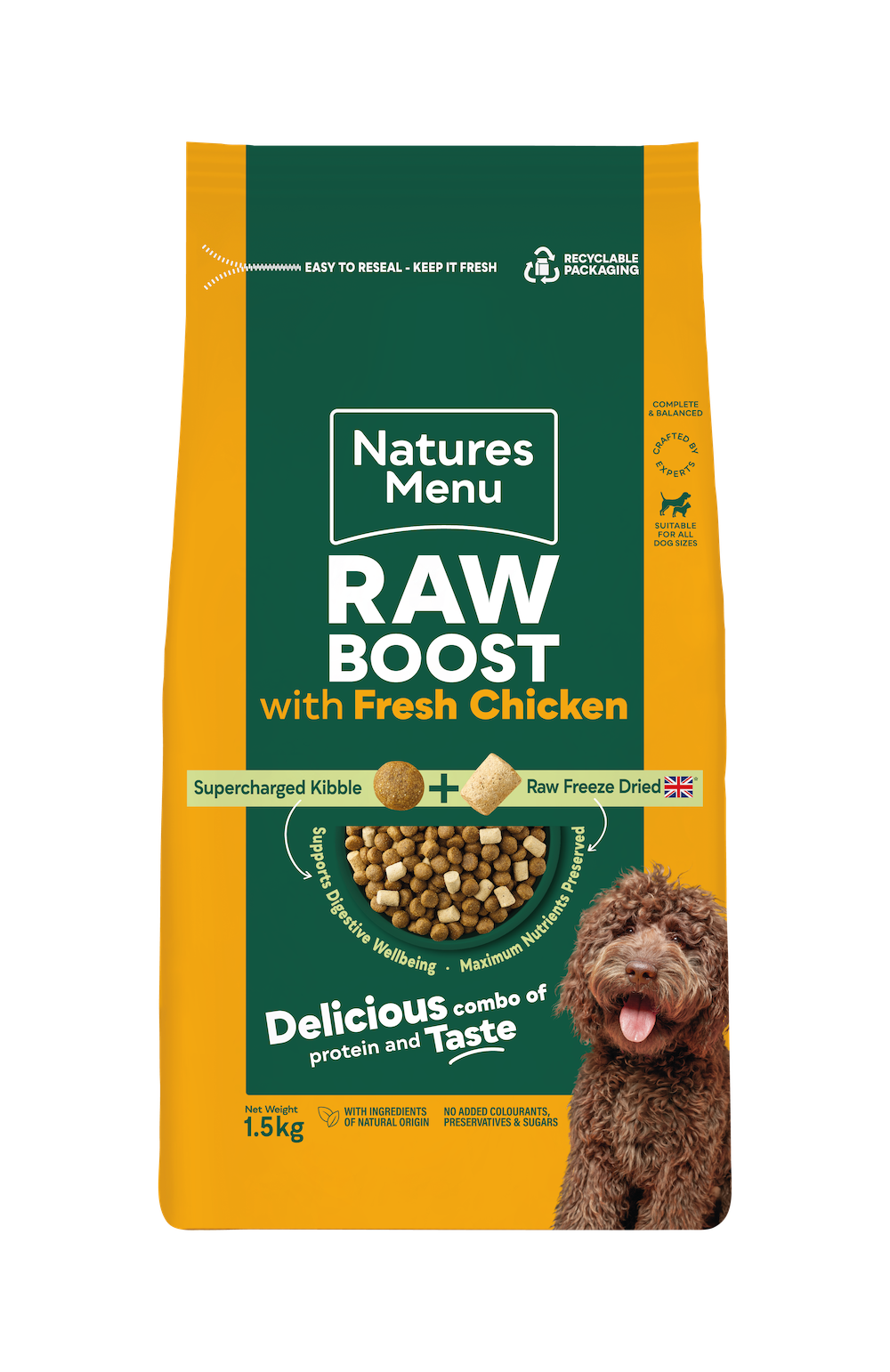 Natures Menu Raw Boost With Chicken 1.5kg