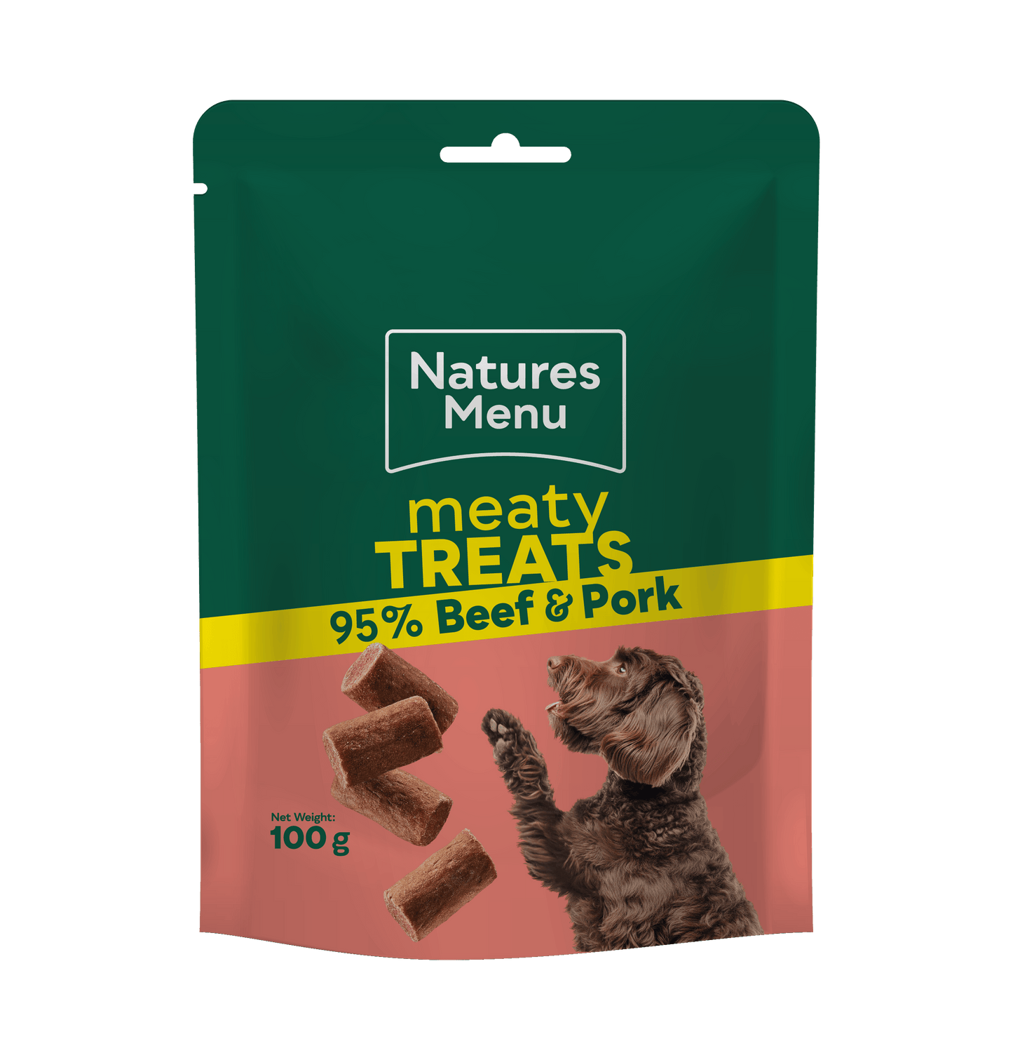 Natures Menu Treats Beef & Pork 100g