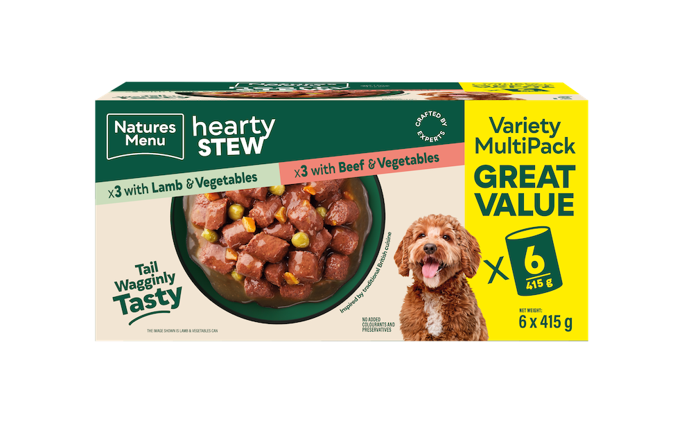 Natures Menu Hearty Stews Lamb & Beef Multipack 6 x 415g