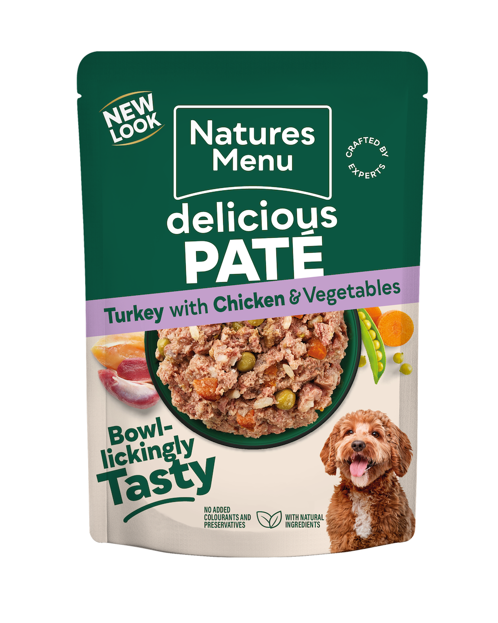 Natures Menu Dog Turkey and Chicken Pouch 300g