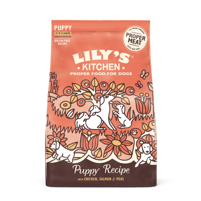 Lilys Kitchen Dog Dry Chicken & Salmon Puppy Recipe 2.5kg