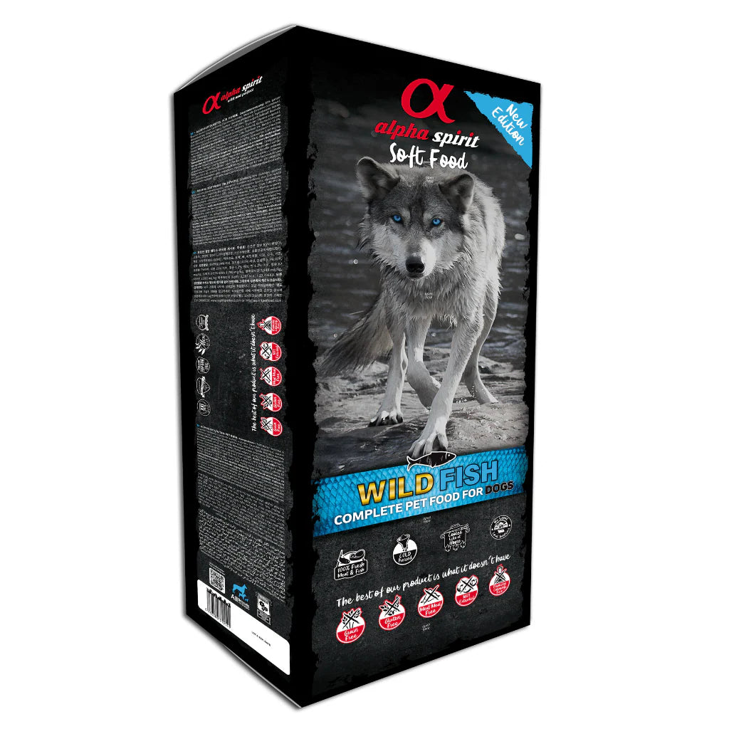 Alpha Spirit Wild Fish Semi Moist Food 9Kg product image