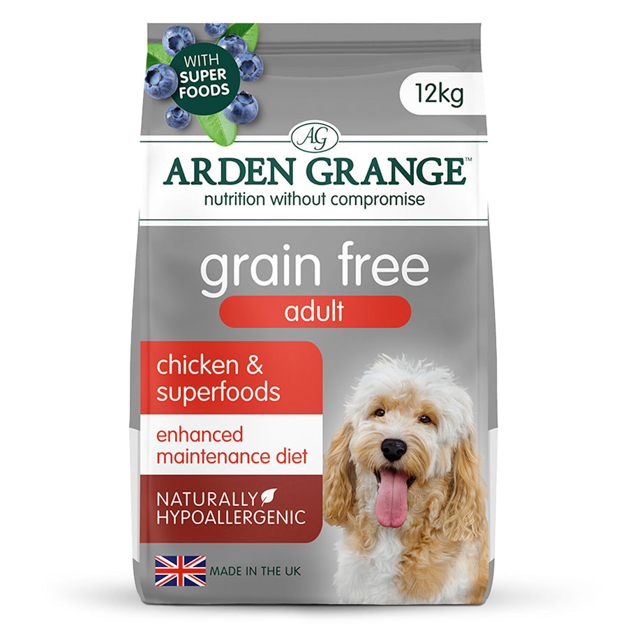 Arden Grange Grain Free Adult Chicken With Superfoods 12Kg product image