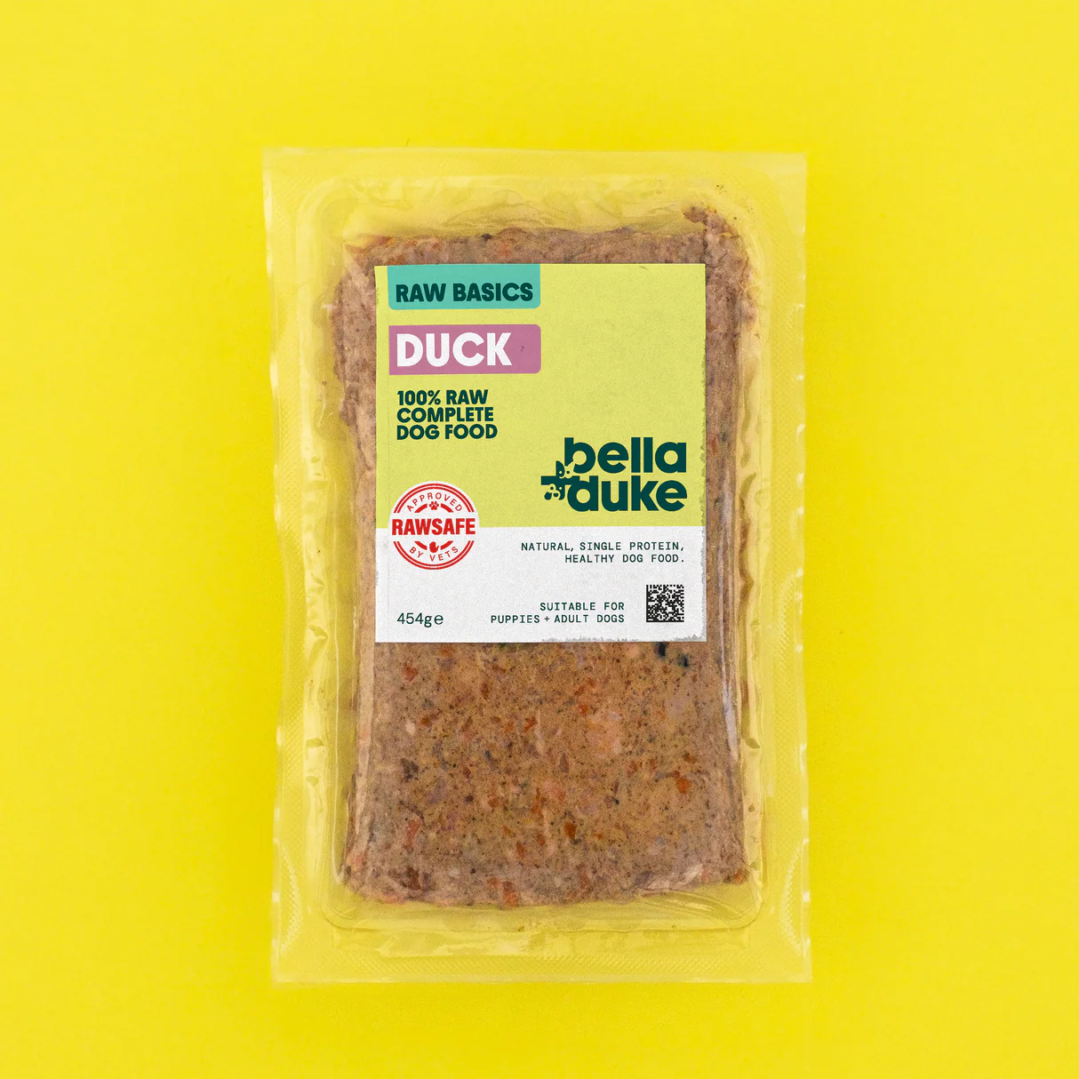 Bella & Duke Raw Basics Duck 454g