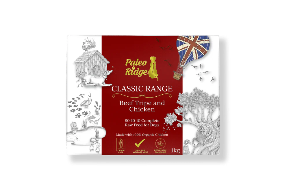 Paleo Ridge Classic Beef Tripe & Chicken 1kg