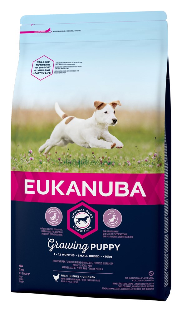 Eukanuba Growing Puppy Small Breed Chicken 2kg product image