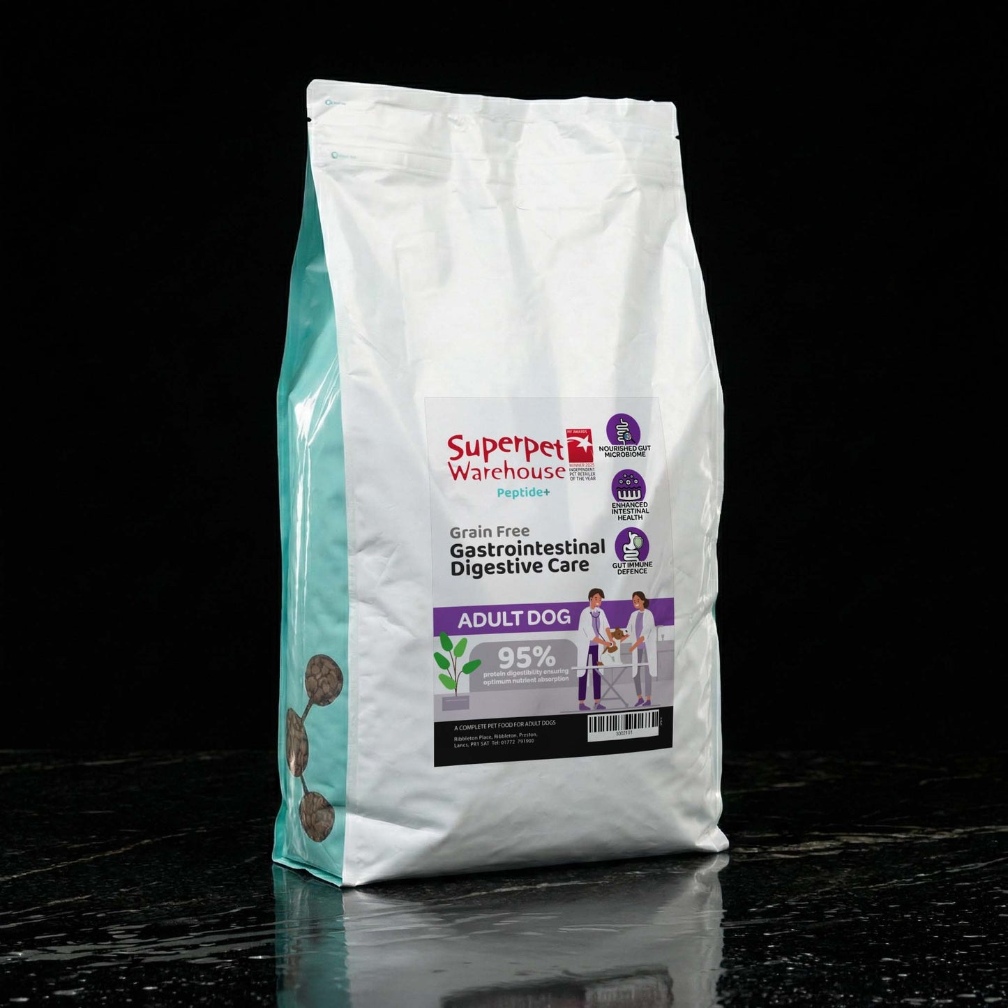 Superpet Warehouse Peptide+ Grain Free Digestive Care 10Kg