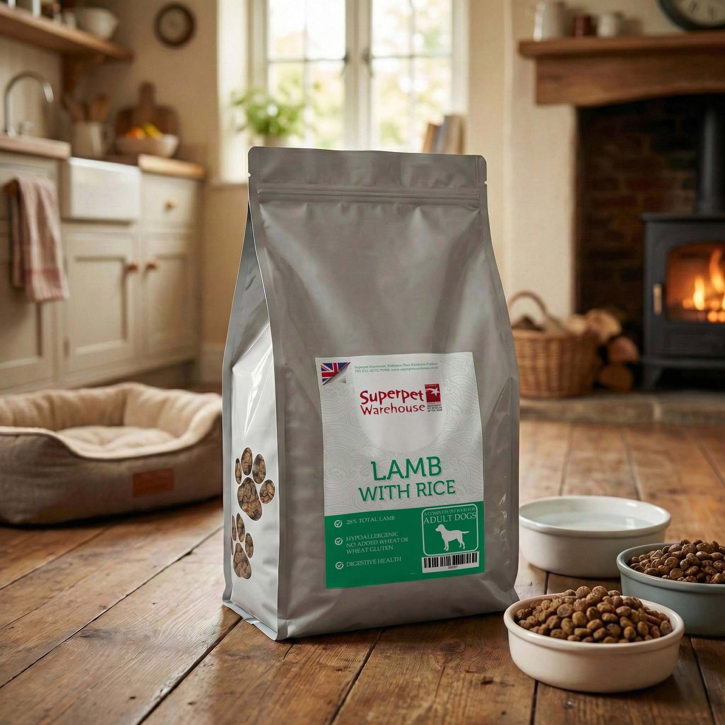 Superpet Super Premium Dog Adult Lamb & Rice 2kg