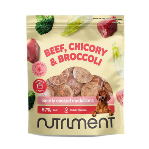 Nutriment Medallions Beef, Chicory And Broccoli 800g