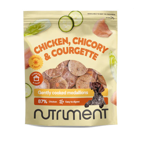 Nutriment Medallions Chicken, Chicory And Courgette 800g