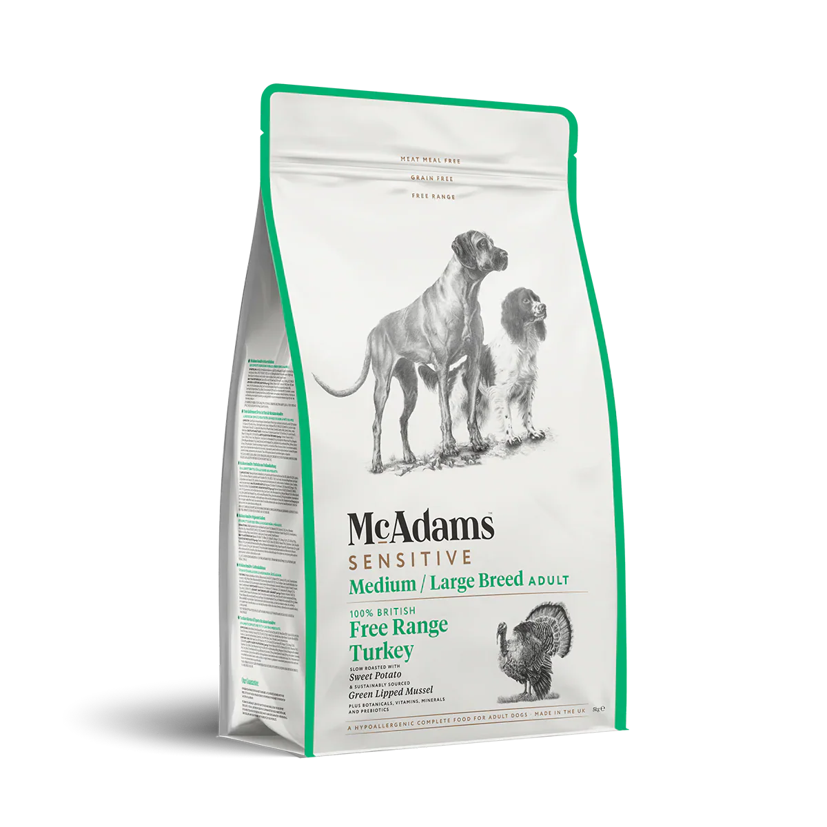 McAdams Medium/Large Breed Turkey Sensitive 2kg product image
