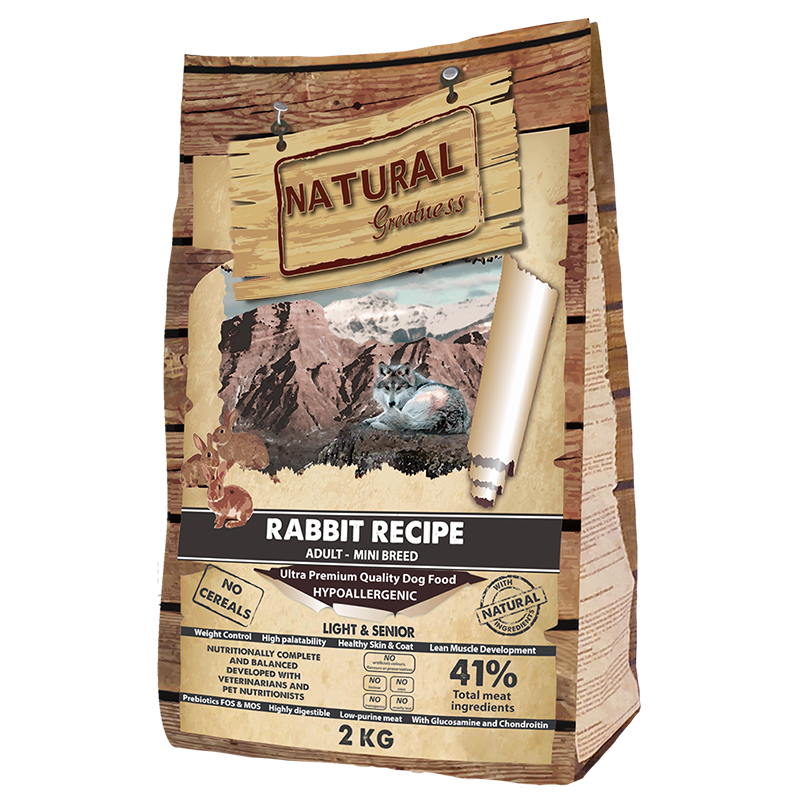 Natural Greatness Light Rabbit Recipe 2kg product image