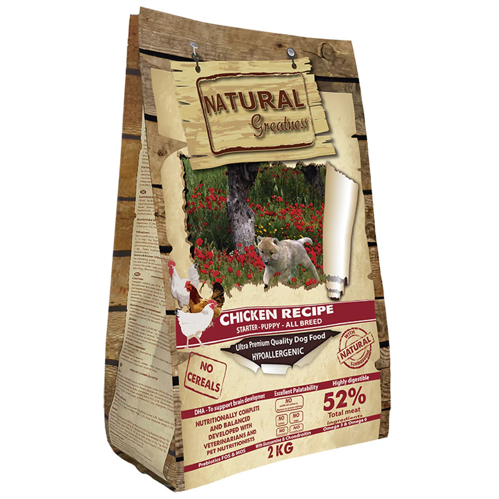 Natural Greatness Puppy Chicken Recipe 2kg product image