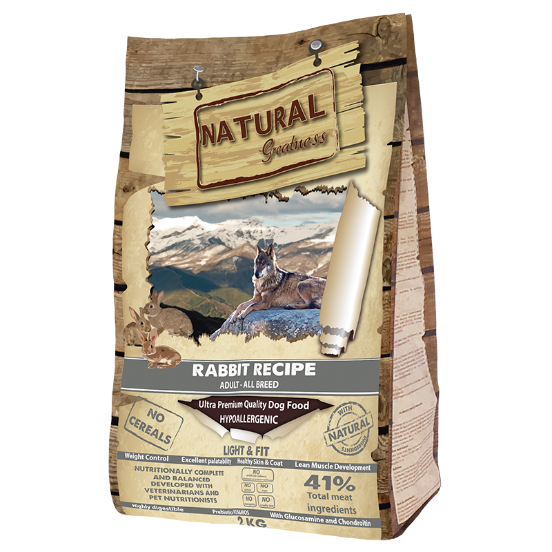 Natural Greatness Senior & Light Rabbit Recipe 2kg product image