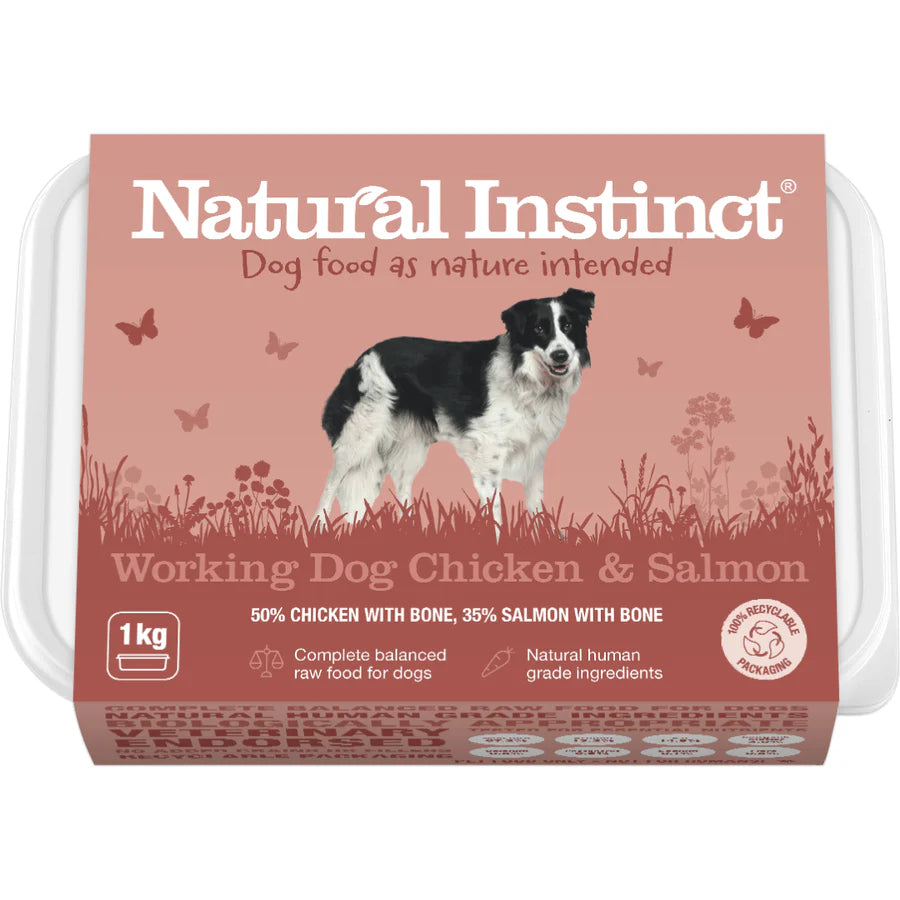 Natural Instinct Working Dog Chicken & Salmon 1kg