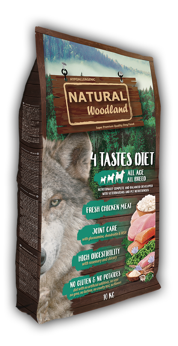 Natural Woodland 4 Tastes Diet 10kg product image