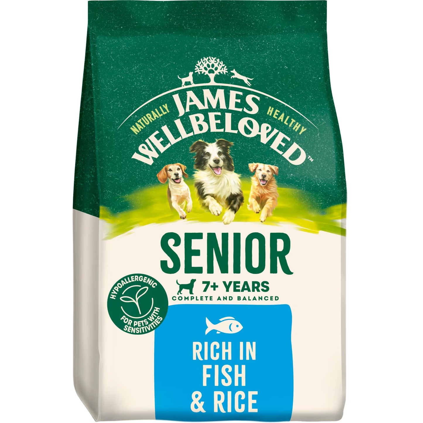 James Wellbeloved Dog Senior Fish 2Kg