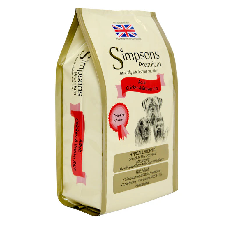 Simpsons Adult Chicken & Brown Rice 2kg product image