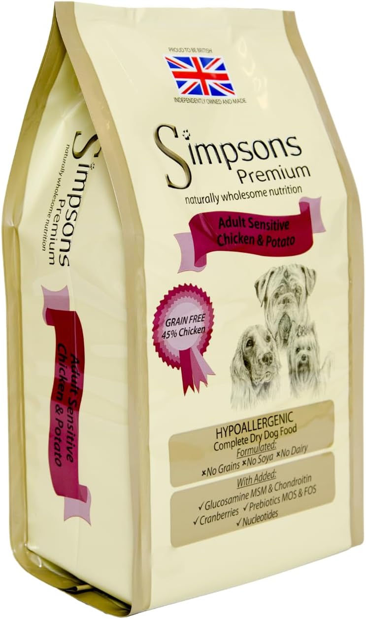 Simpsons Adult Sensitive Chicken & Potato 2kg product image