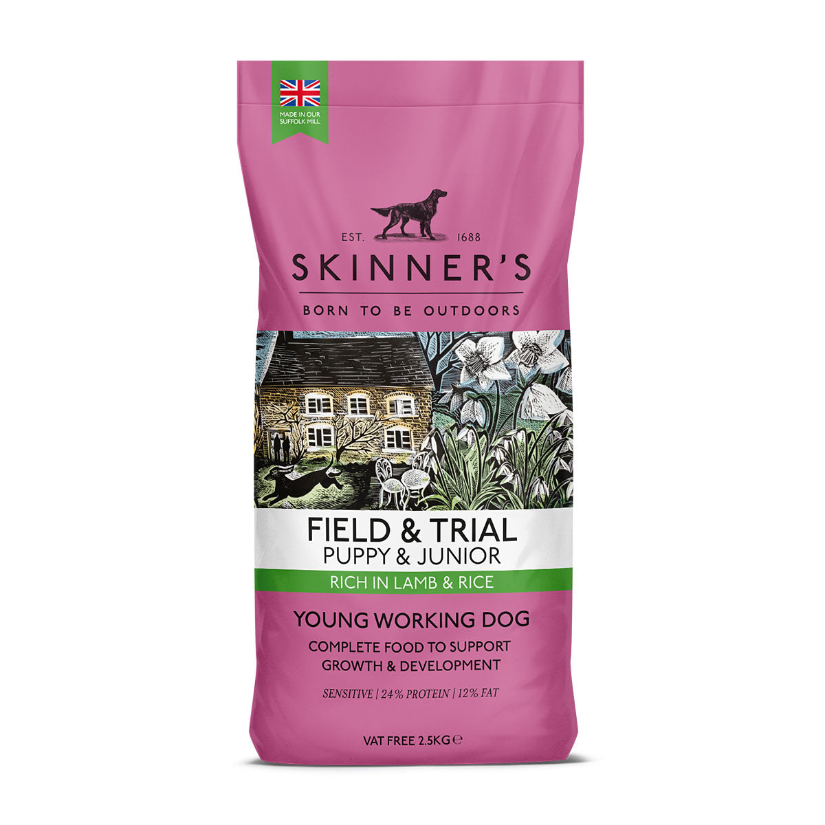 Skinners Field & Trial Puppy Lamb & Rice 15Kg product image