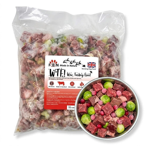 Fur Baby Nutrition WTF! Wow, Turkey Free! 1kg