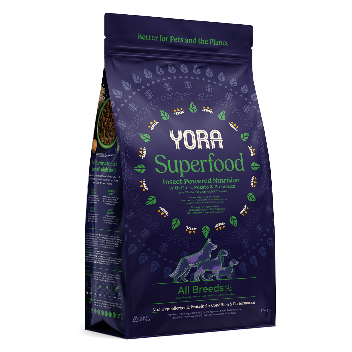 Yora Insect Protein Adult All Breed Dog Food 12kg product image