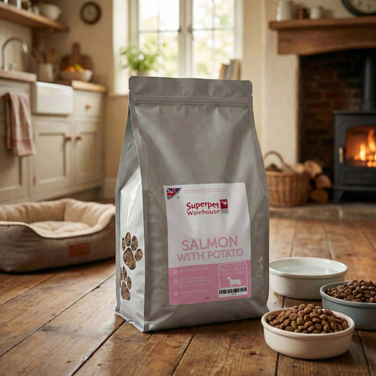 Superpet Super Premium Dog Small Bite Adult Salmon And Potato 2kg
