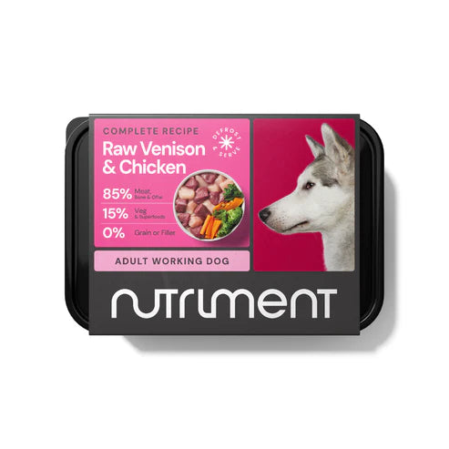 Nutriment Dog Venison & Chicken 500g