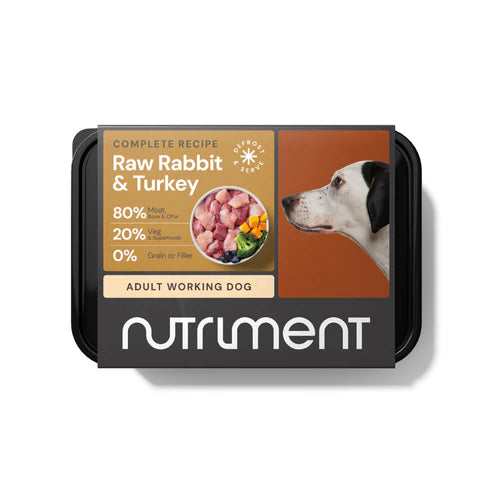 Nutriment Dog Rabbit And Turkey 500g