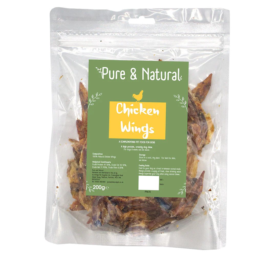 Pure & Natural Chicken Wings 200g