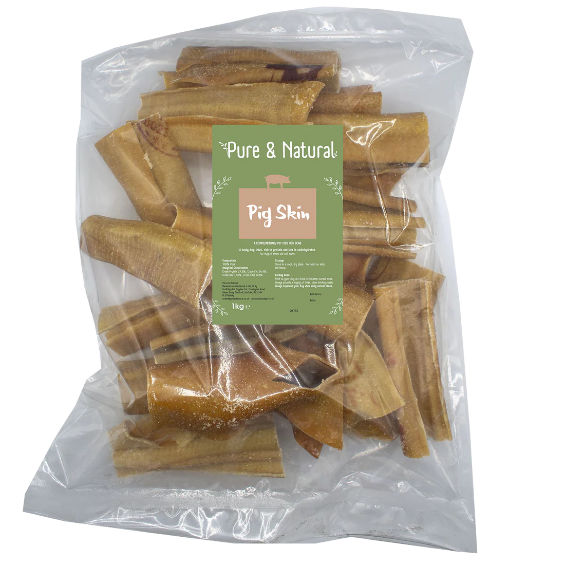 Pure & Natural Pig Skin 1kg