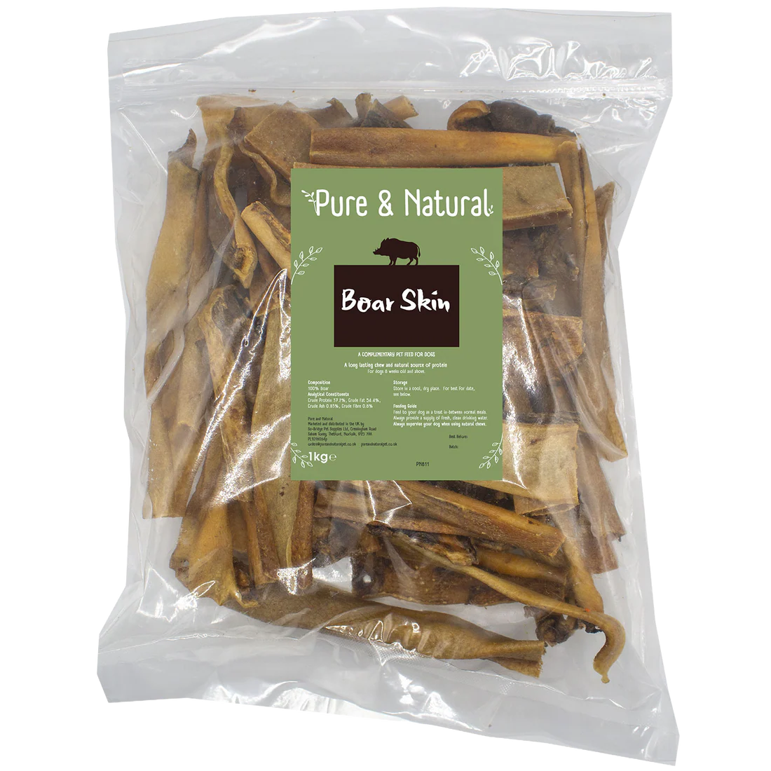 Pure & Natural Boar Skin 1kg