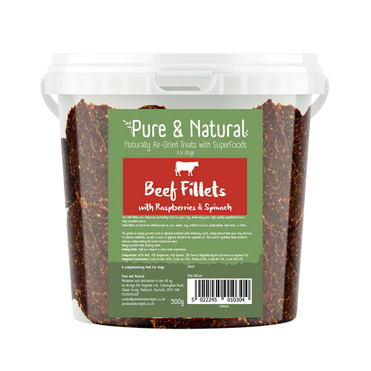 Pure & Natural Beef Fillets 500g