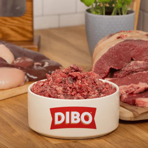The Dogs Butcher Ox Mince With Chicken 80-10-10 1Kg