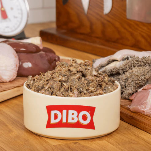 The Dogs Butcher Ox Tripe With Chicken 80-10-10 1Kg