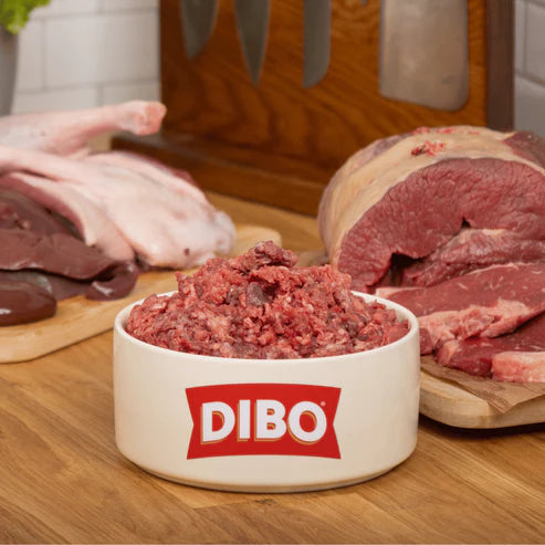 The Dogs Butcher Puppy Ox Mince With  Duck 80-10-10 1Kg