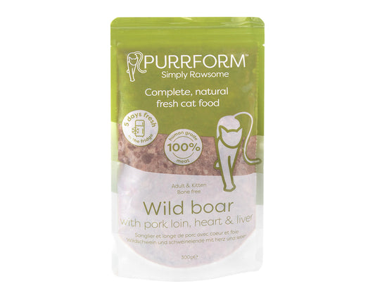 Purrform Wild Boar 300g