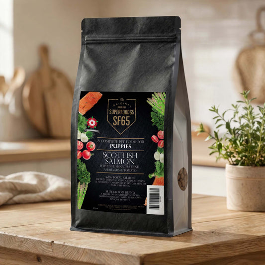SF65 Superfood 65 Puppy Scottish Salmon 2kg
