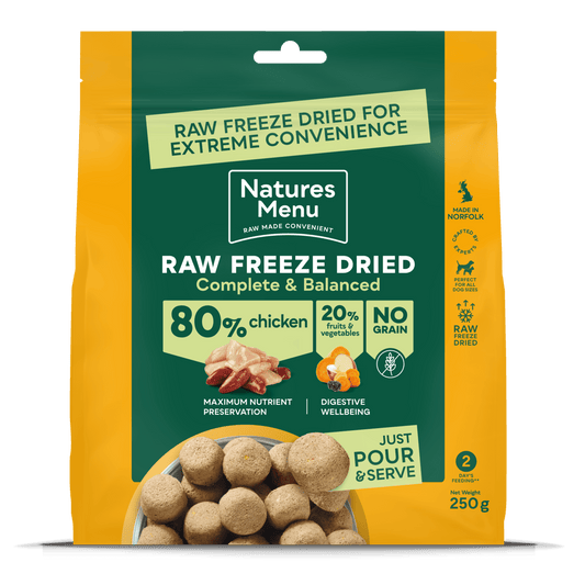 Natures Menu Freeze Dried Complete Chicken 250g