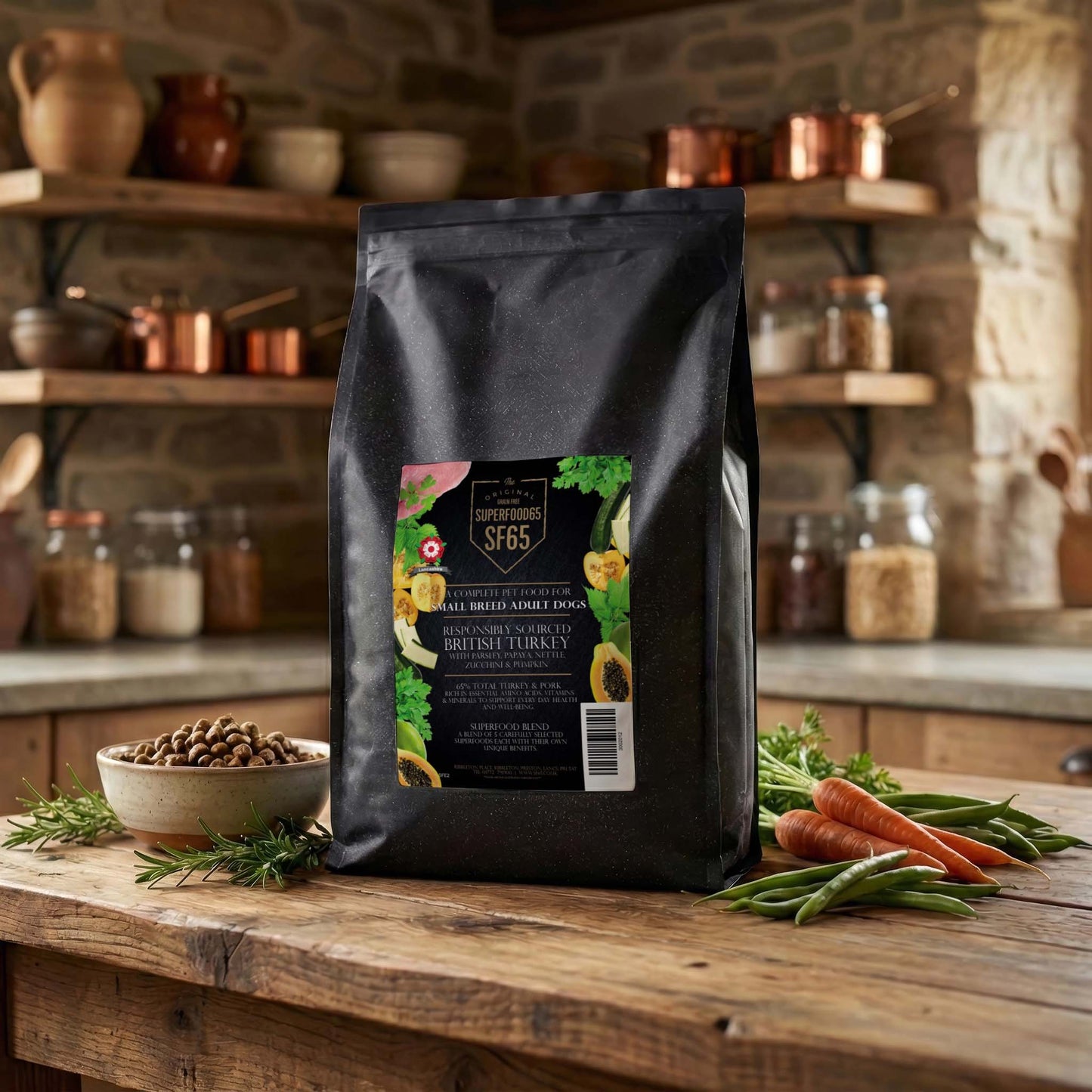 SF65 Superfood 65 Small Breed Adult Free Range Turkey 6kg