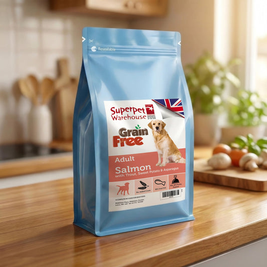Superpet Grain Free Adult Salmon 2kg