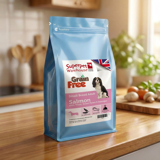 Superpet Grain Free Adult Small Breed Salmon 2Kg