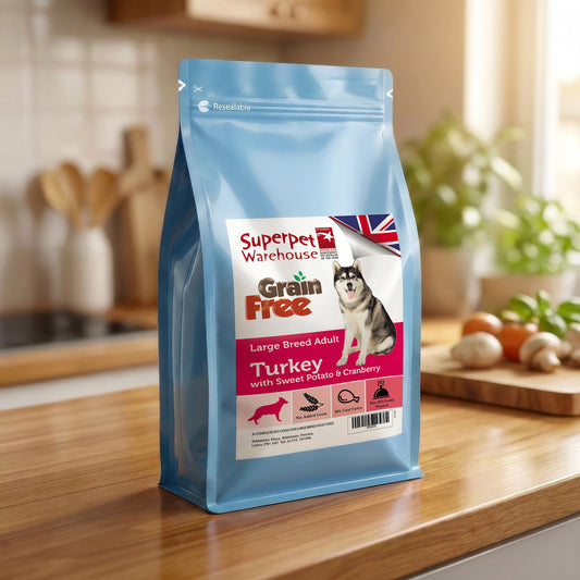 Superpet Grain Free Large Breed Adult Turkey 2kg