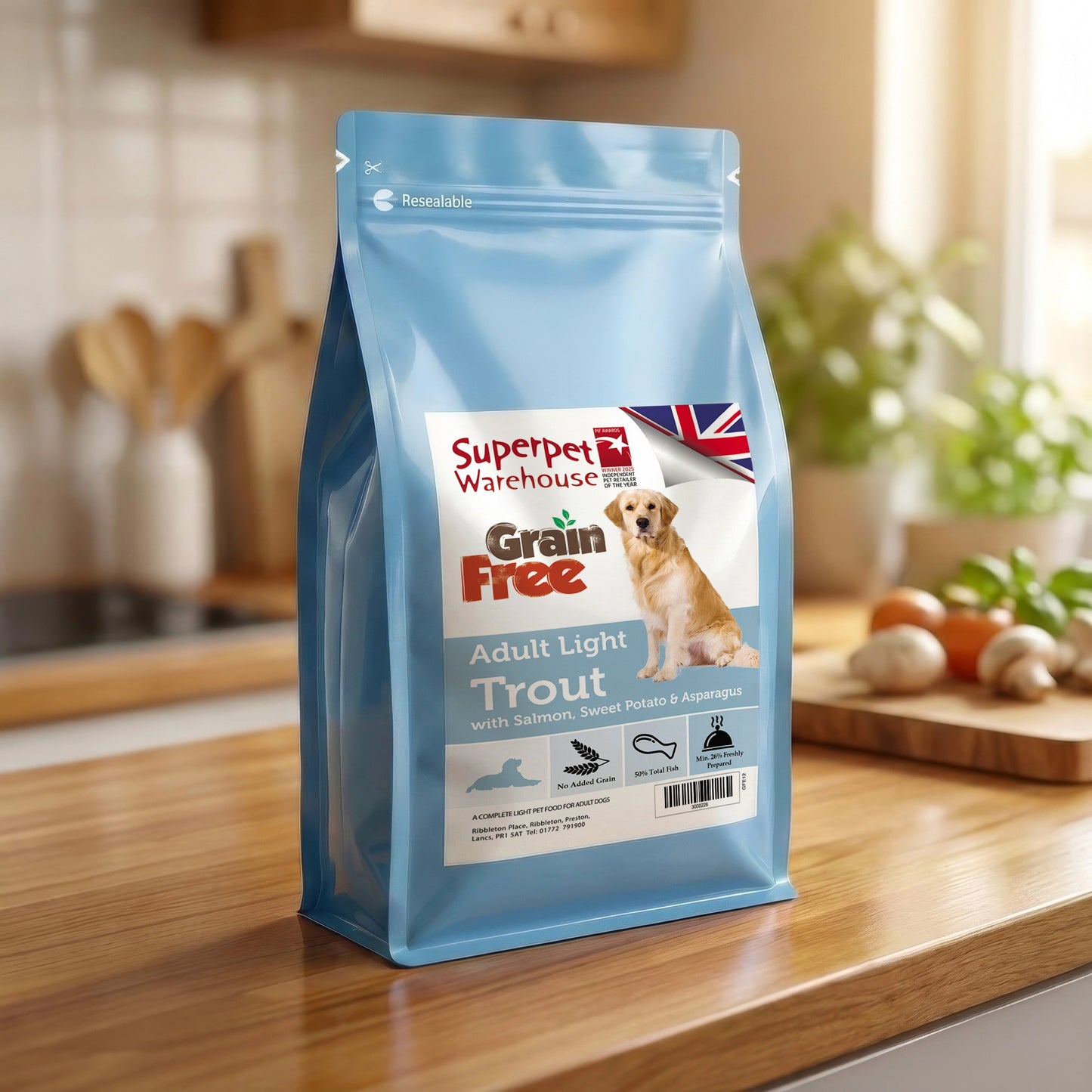 Superpet Grain Free Light Trout 2kg